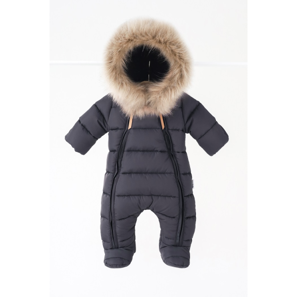 Комбінезон "Nivis" графіт (зима) лебяжий біопух
