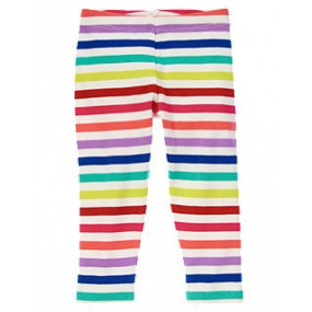 Леггинсы для девочки Rainbow Striped от Джимбори