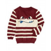 Свитер Мордашка - Silly Superhero Stripe Sweater