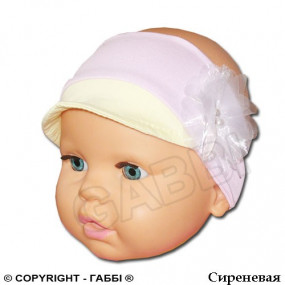 Ободок с козырьком для девочки (one size) 2