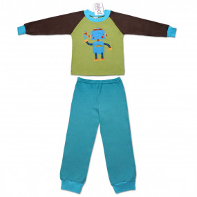Пижама для мальчика РОБОТ (экохлопок)