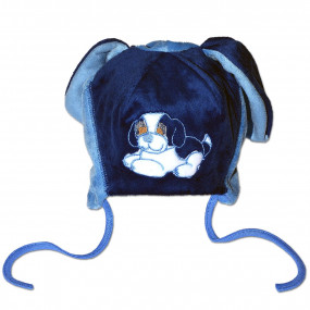 Шапка демісезонна Дружок, синьо-блакитний 2