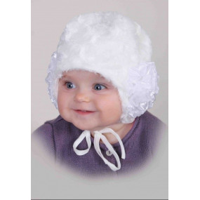 Шапка демісезонна Машуня, білий 2