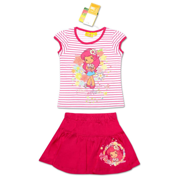 Комплект футболка и юбка Strawberry Shortcake (хлопок)