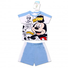 Комплект для хлопчика Disney Mickey Mouse Whoop, біло-блакитний