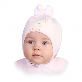 Шапка демісезонна Ципа (плюш), кремовий 2