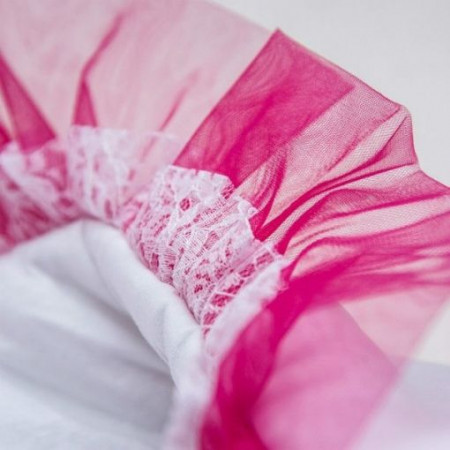 Конверт-одеяло Бантик (весна-осень), розовый 80 х 80 см