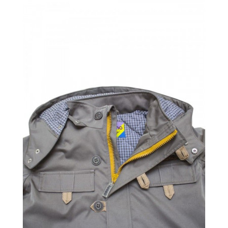 Куртка демисезонная для мальчика Expedition (серый хаки)