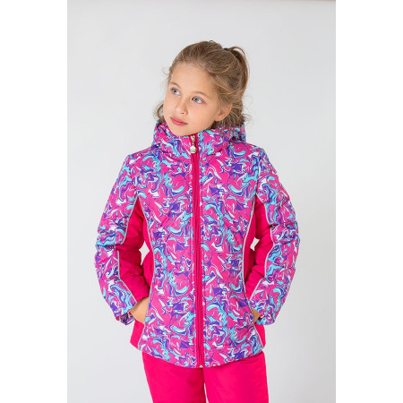 Куртка зимняя для девочки "Art pink"