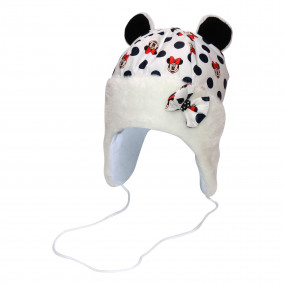 Шапка зимова Еммі (на синтепоні), білий 2