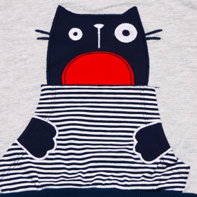 Комплект для мальчика Meow, серый 2