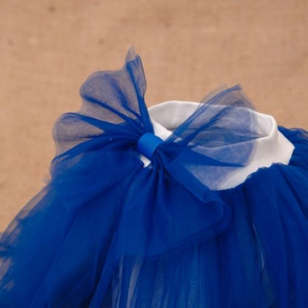Комплект Rainbow (юбка из фатина, повязка), синий
