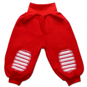 ХИТ! Штаны для мальчика ПОЛО интерлок (Польша), красный