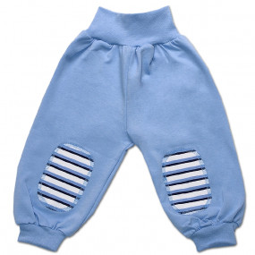 Штани для хлопчика ПОЛО інтерлок (Польща), блакитний