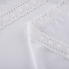 Крижма "Чарівність" з вишивкою (інтерлок) 75х100 см, біла