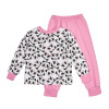 Пижама байковая (ПЖ42), розовые панды