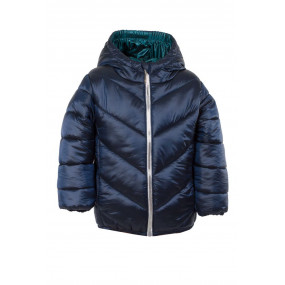 Куртка для дівчинки STYLISH демісезон (синій перламутр) 2