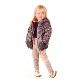 Куртка для дівчинки STYLISH демісезон (кава) 2