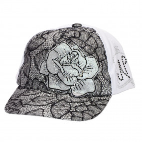 Кепка для девочки Bohemian Rose (дизайнерская линия), black 2