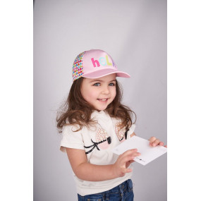 Кепка КАРЛА рожева 2