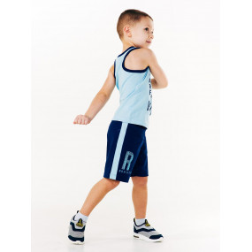 Майка 110516 блакитний "Еволюція роботів" 2