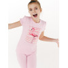 Блуза 110532 розовый фламинго "Нарядная серия"