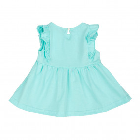 Туніка 110538 ментол "Квіткова феєрія" 2