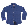 Рубашка A-Yugi 18081 (синяя геометрия)