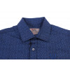 Рубашка A-Yugi 18081 (синяя геометрия)