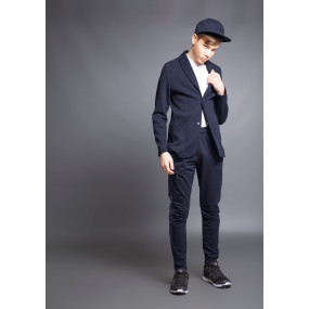 Пиджак ЧЕТ чёрный (унисекс) ШКОЛА 2