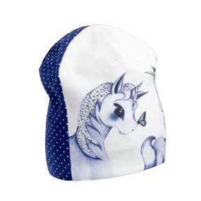 Демі шапка 20121 (преміум), єдинороги стрази 2