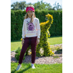 Штани ЙОКО (марсала) трьохнитка ТМ ОВЕН 2