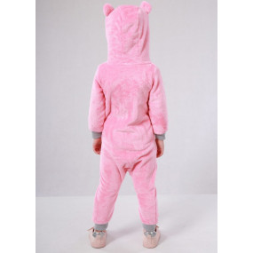 Комбінезон 17444 рожевий на блискавці (100% поларфліс) 2