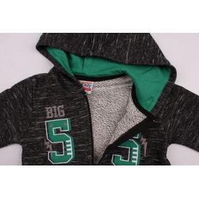 Тёплый спортивный костюм 55 (трёхнитка) СИНИЕ ЦИФРЫ 2