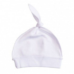 Шапочка 3021 Мереживо на білому (100% бавовна) 2