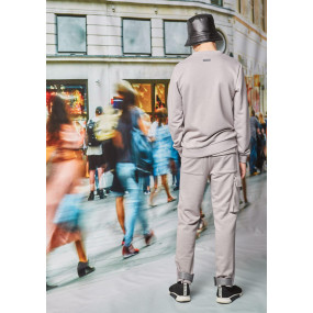 Костюм ИДЗУ (трёхнитка без начёса) серый 2