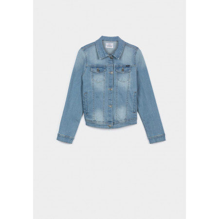 Куртка джинсовая 10011054-С10 для девочки TIFFOSI (Португалия)