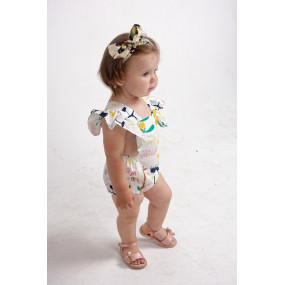 Ромпер "Мальта" Жирафики (сатин 100% бавовна) 2