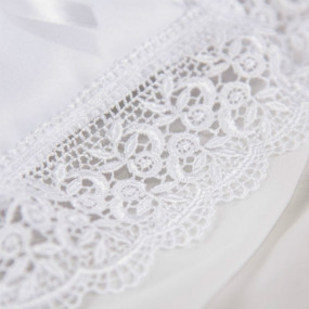 Подушечка для хрестика "Мереживо небес", білий 2