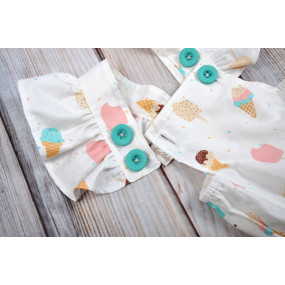 Ромпер "Мальта" солодощі (сатин 100% бавовна) 2