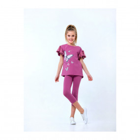 Лосини 3/4 115397 ліловий "Літня квітка" 2