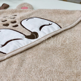 Рушник-куточок Оленятко - для купання, 100х80 см 2