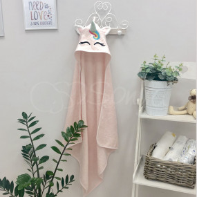 Полотенце-уголок Единорог - для купания, 100х80 см 2