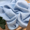 Плед MSonya блакитний (муслін) без бахроми, 100х80 см