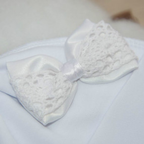 Шапочка святкова Натхнення, білий 2