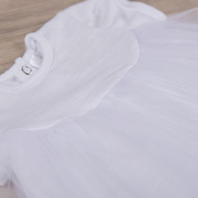 Костюм "Діва Марія" літо к.р. (туніка, лосини) білий фламлі 2