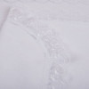 Крижма подвійна Сонечко-3, біла махра, 75 на 100 см