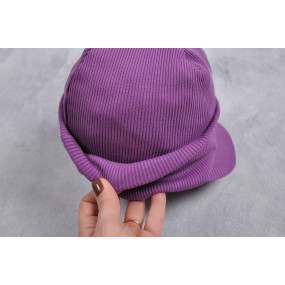 Шапка Otto бузок з козирком 2