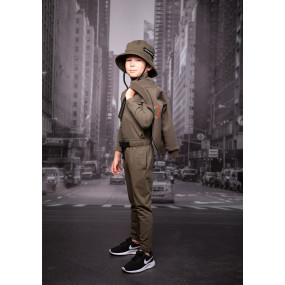 Бомбер ДЖОН хаки (трёхнитка с начёсом) ТМ ОВЕН 2