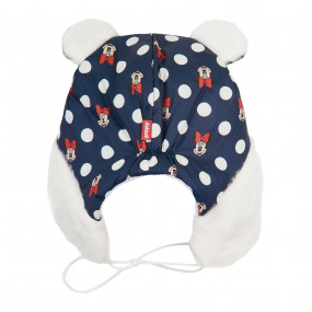 Шапка зимова Еммі (на синтепоні), синій 2